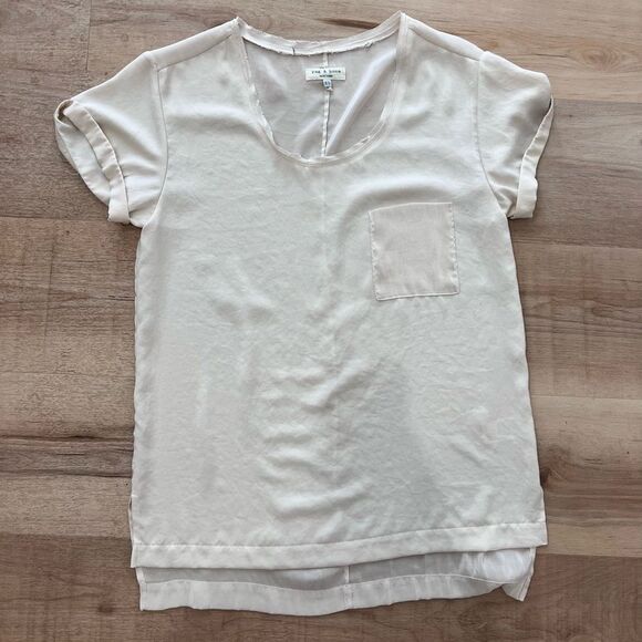 Rag and bone silk like shirt - Picture 2 of 6